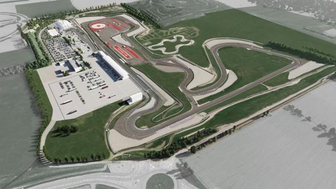 Centro de Experiencias de Franciacorta visto desde el aire