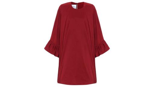 Minivestido oversize con volantes, de Valentino (1.690€)