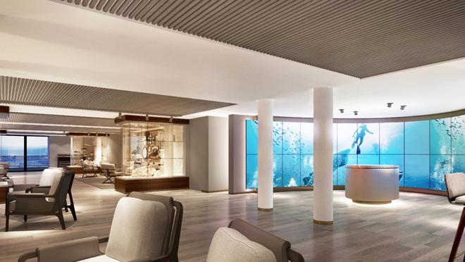 Interior de los salones del Silver Origin