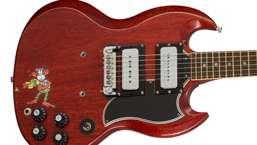 Guitarra SG Special Replica Tony Iommi Monkey