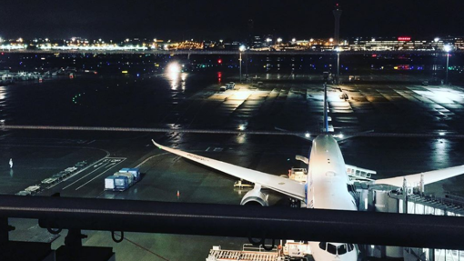 Imagen del aeropuerto de Haneda, Japón