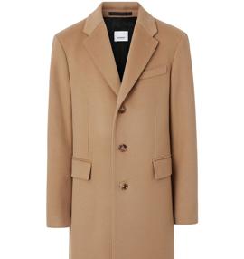 Abrigo color camel de Burberry