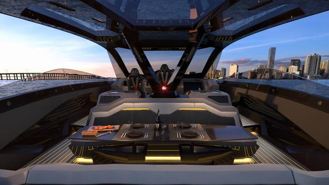 Todo es lujo en el interior de este nueo yate de 3 millones de euros