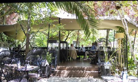 La terraza de Raimunda, en Casa América.