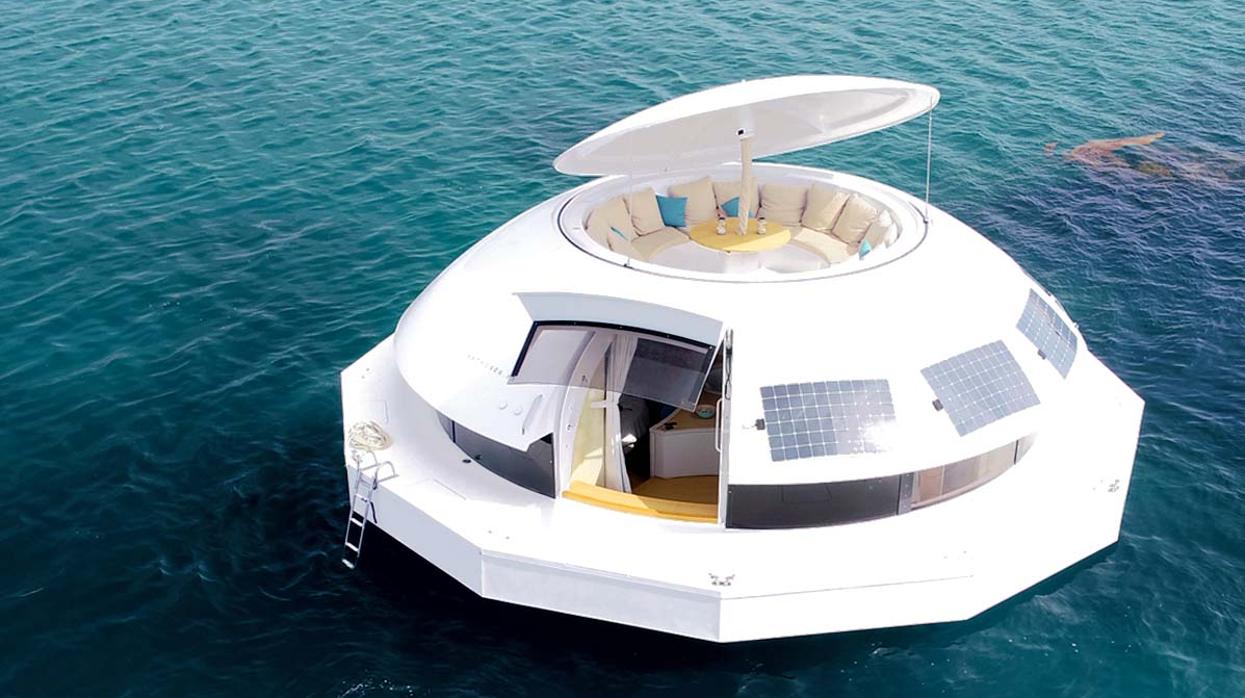 Así es la isla flotante de Anthenea en la que pasar unas vacaciones de lujo