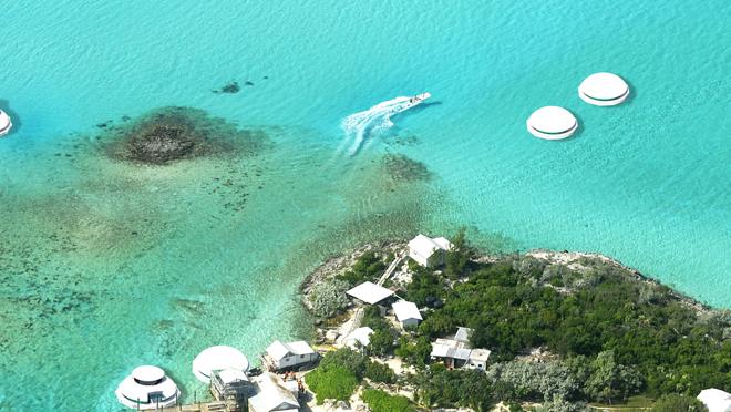 Existen diferentes modelos de cabaña flotante para todo tipo de gustos y eventos