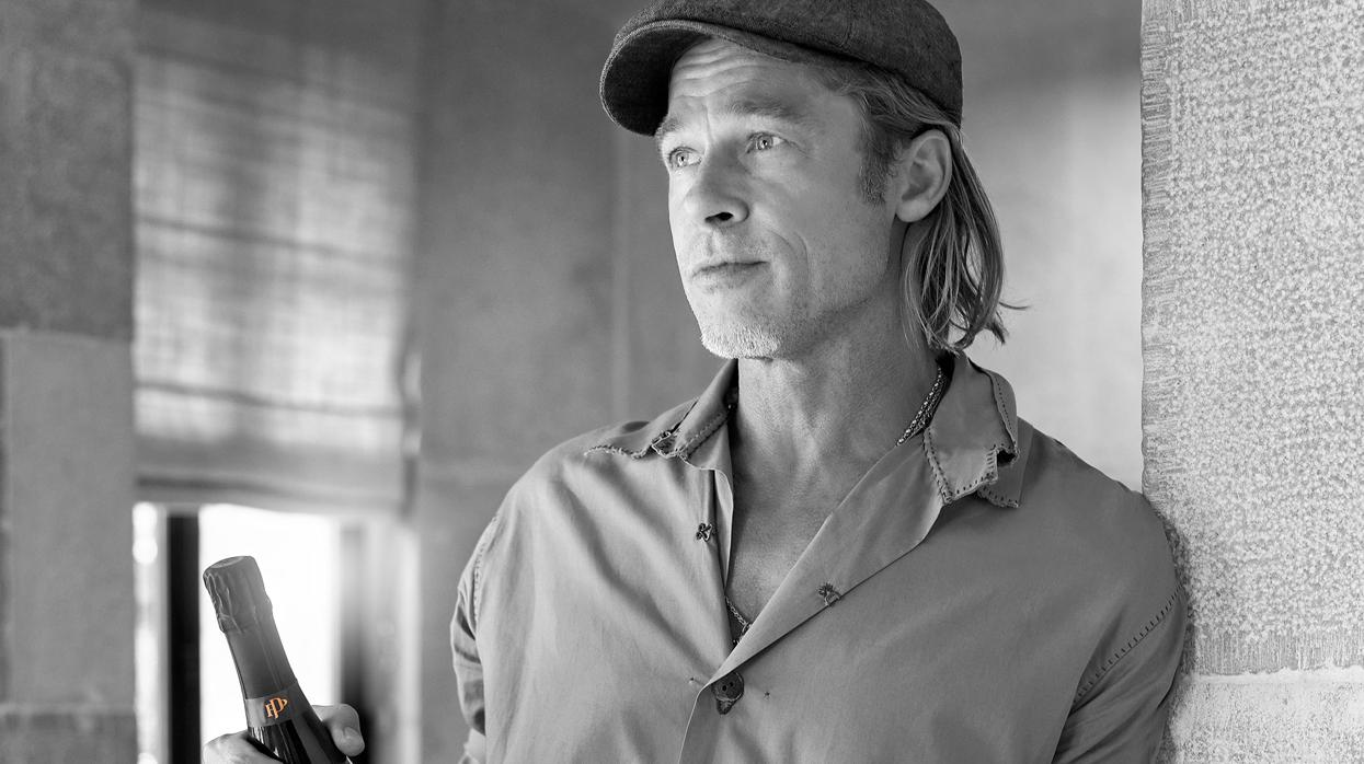 Así es el nuevo champagne rosado que une a Brad Pitt y Angelina Jolie