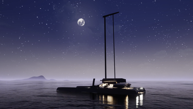 Nemesis One podrá alcanzar los 50 nudos de velocidad con sus hidroalas