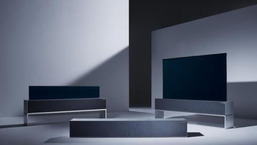 Televisión plegable de LG