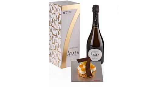 Champagne Ayala y el postre Nº7 de La Duquesita