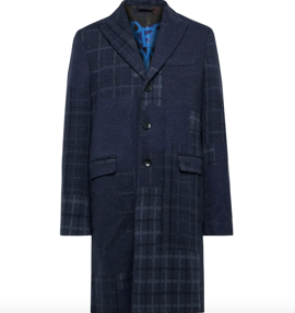 Abrigo a cuadros de Etro