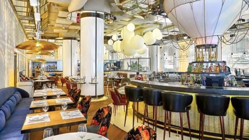 Uno de los espacios del restaurante en Madrid