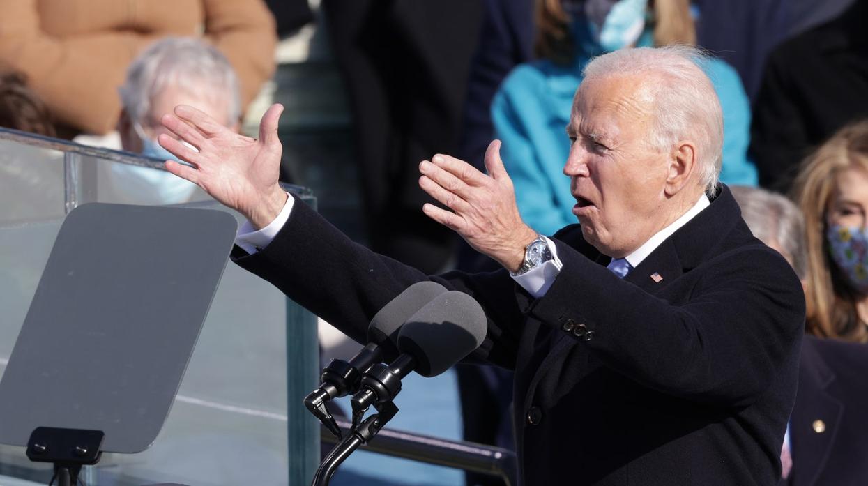 Joe Biden en el despacho oval de la Casa Blanca