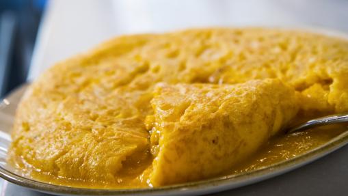 La tortilla de patatas sin gluten de Triana