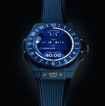 Desde la esfera se pueden ver todas las notificaciones del partido que se está disputando en cada momento