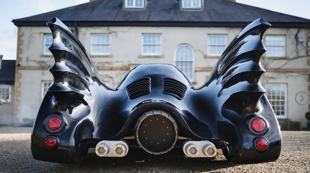 Todo lo que debes saber de la réplica del Batmóvil cuyo pedro es de 35.000 euros