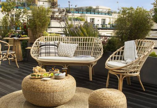 Materiales idóneos para la terraza o balcón.