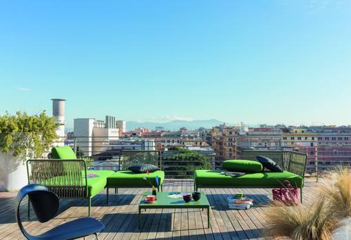 Apostar por un color también es una opción.