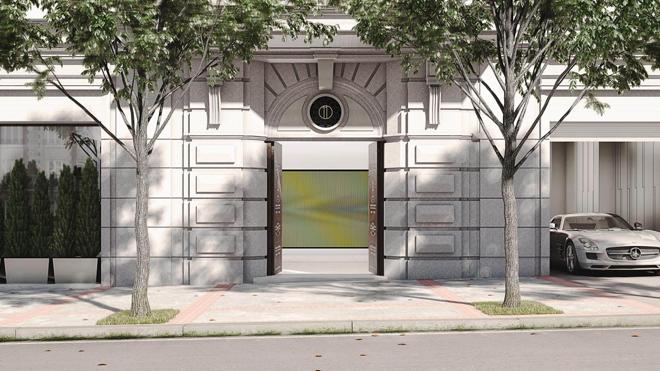 No falta tampoco un garaje con 14 plazas