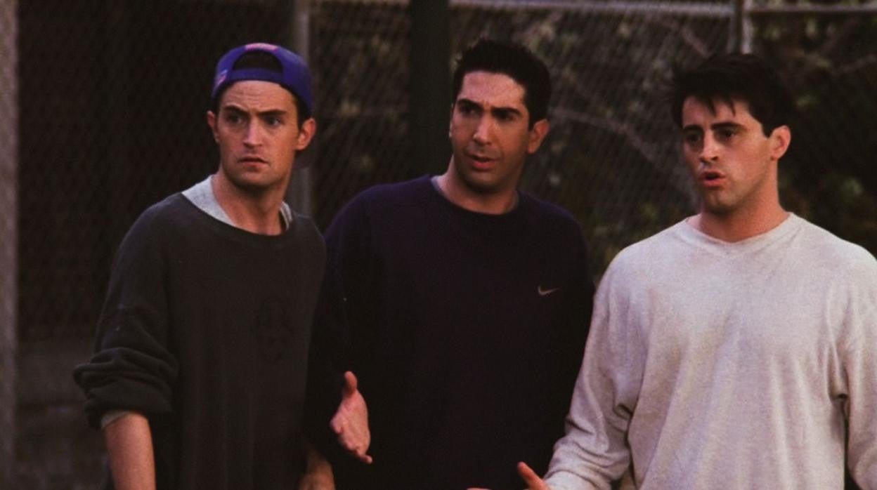 Chander, Ross y Joey, los personajes masculinos de Friends
