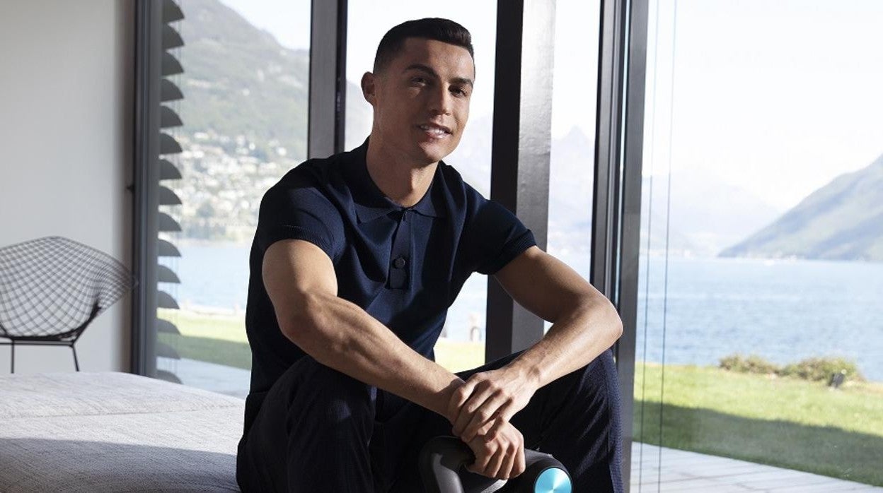 Cristiano Ronaldo, nuevo embajador de Therabody