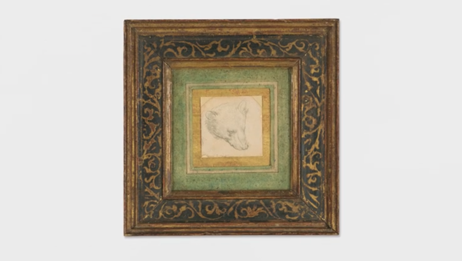 Se cree que este dibujo data de 1480 y que inspiró al armiño de la obra La dama del armiño