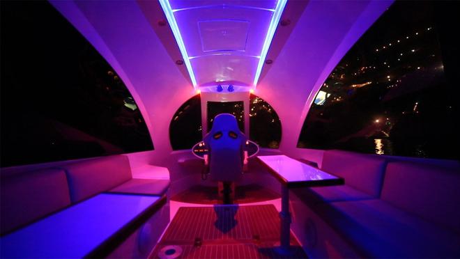 El interior se puede configurar a gusto de cada cliente con diferentes complementos