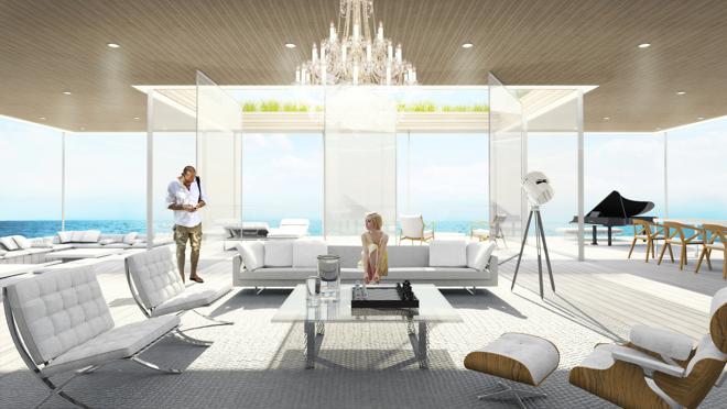 Lo mejor de este yate son sus vistas 360 grados