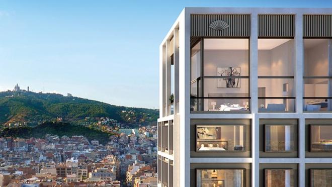 El edificio cuenta con 30 apartamentos y cuatro áticos