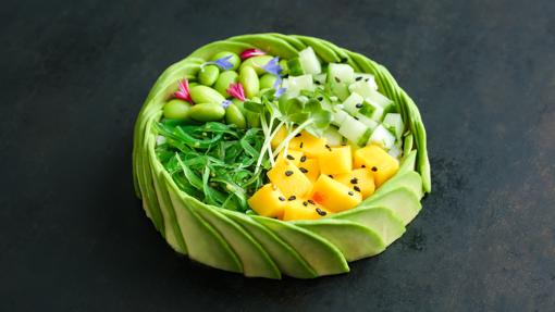 Mama Mango, la versión vegetariana de poke bowl en The Avocado Show
