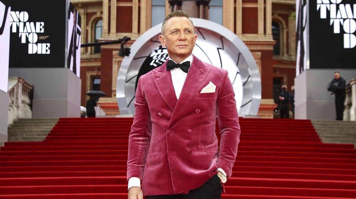 Daniel Craig en el estreno de 'Sin tiempo para morir'