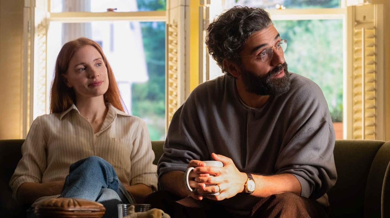 Jessica Chastain y Oscar Isaac en una escena de 'Secretos de un matrimonio'