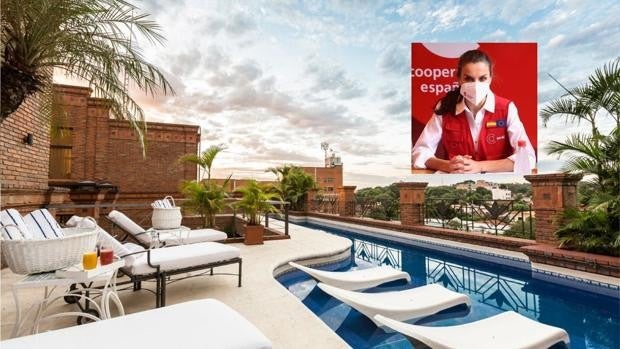 Así son los dos hoteles de lujo de la Reina Letizia en su viaje a Paraguay