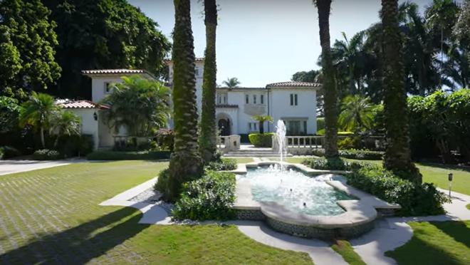 Los jardines irradian lujo