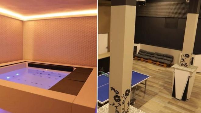 No falta un Spa y una sala discoteca