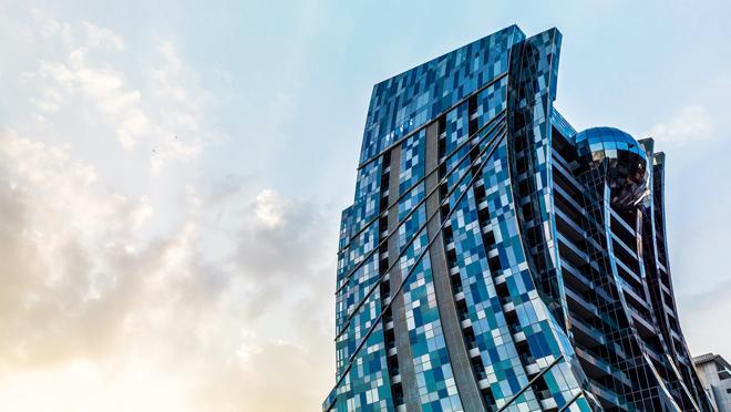 La torre ofrece viviendas de dos, tres y cuatro habitaciones y un lujo ático