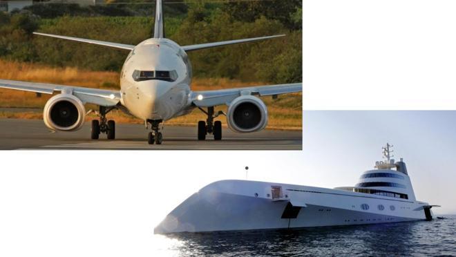 El magnate posee numerosos yates y aviones