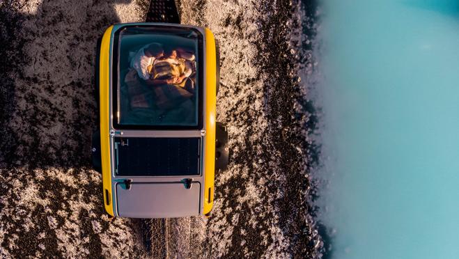 Perfecta para contemplar las estrellas