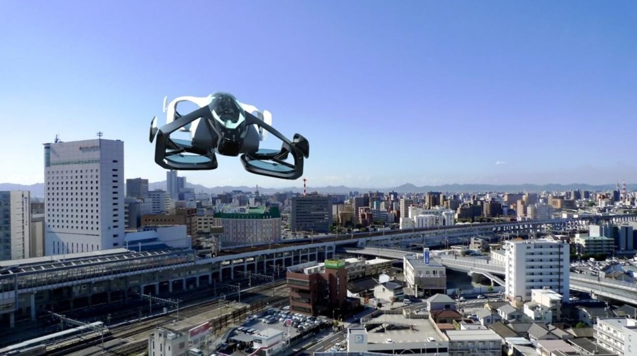 Así serán los taxis voladores de Suzuki y SkyDrive