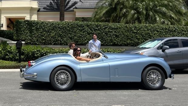 El fastuoso Jaguar eléctrico que David Beckham ha regalado a su hijo Brooklyn