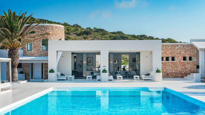 Villa de lujo en la isla de Tagomago