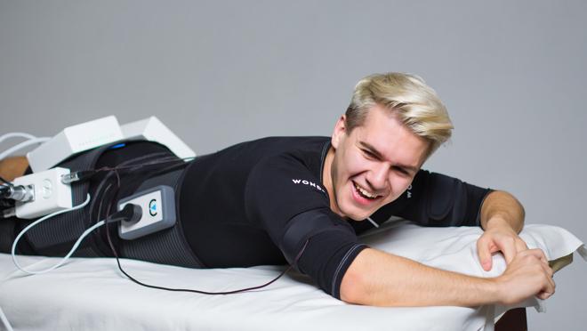 En una sola sesión de 25 minutos, Wonder puede contraer los músculos hasta 36.000 veces o más.