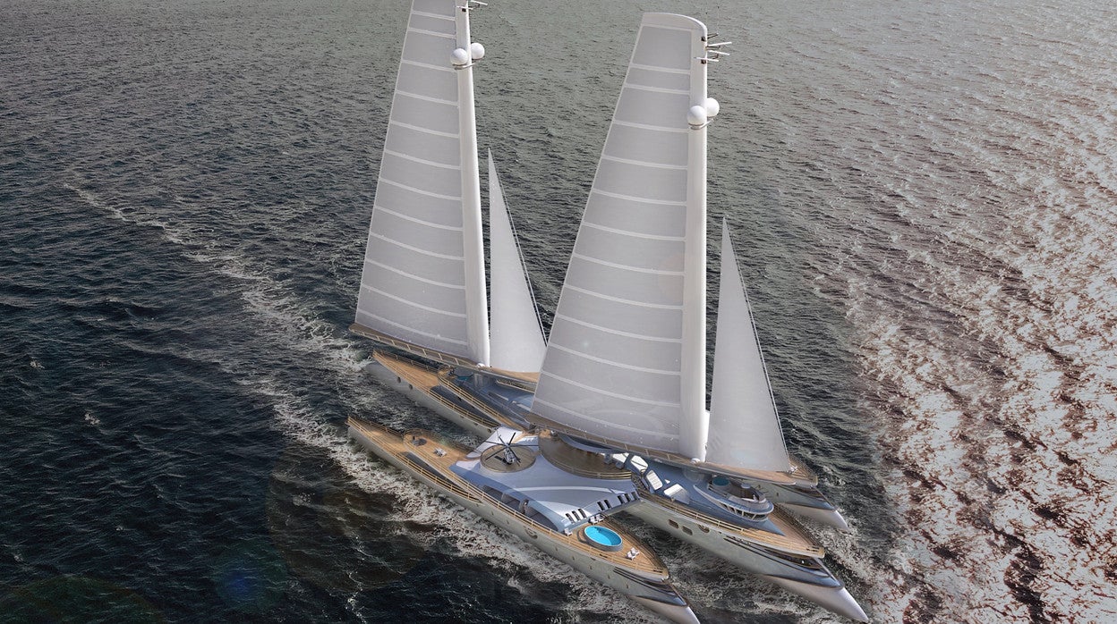 Todo lo que hay que saber del concepto de trimarán Trident