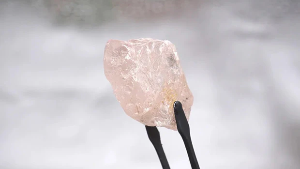 Lulo Rose, el diamante rosa más grande encontrado en los últimos 300 años