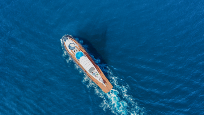 Esta embarcación puede navegar a 9 nudos