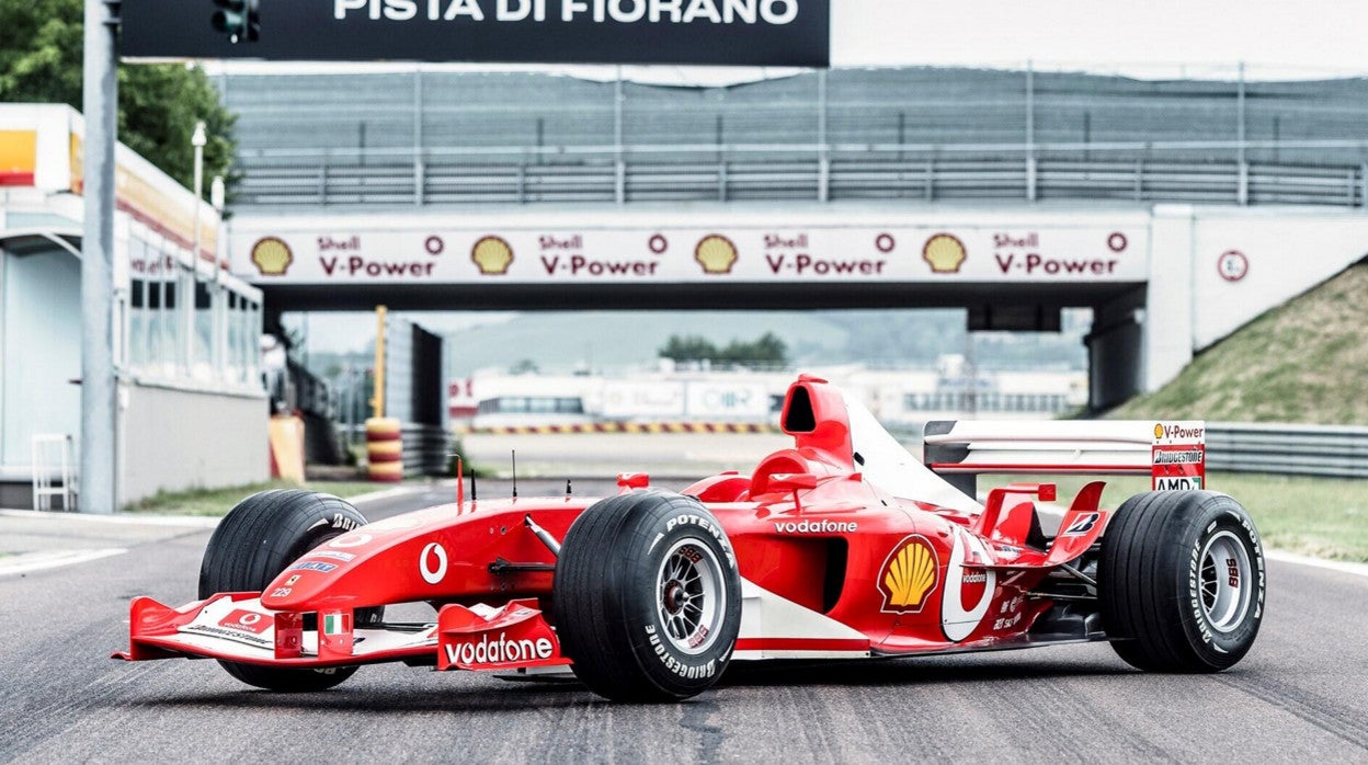 Todo lo que hay que saber del Ferrari F2003-GA de Schumacher