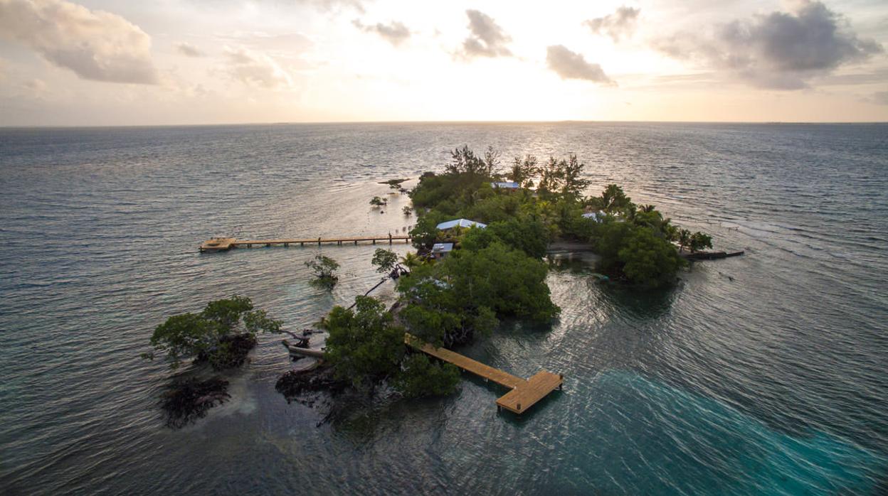 Todo lo que hay que saber de la isla Coral Caye en la que se refugia Coppola