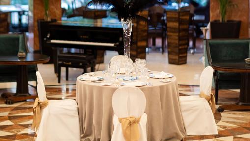 Salónpra las cenas de gala en InterContinental Madrid