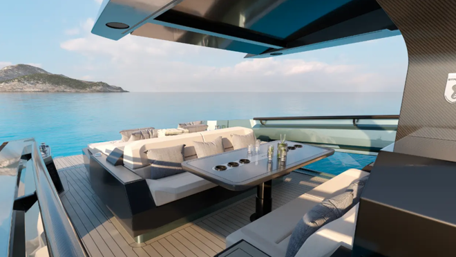 La zona exterior ofrece todo tipo de comodidades