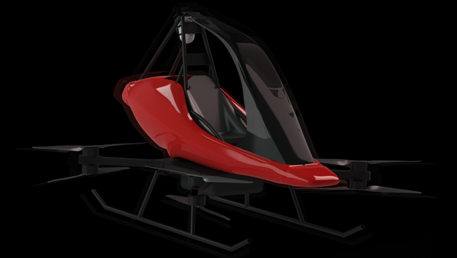 Este modelo de eVTOL no necesita de licencia para pilotarlo